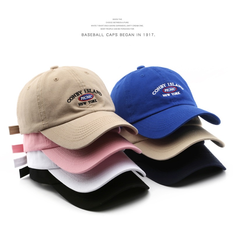 NEXTSTOPID-201 Baseball cap bordir conby island picnik unisex