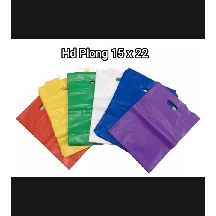 Kantong Plastik Oval Polos Uk 15x22 Hd Plong Shopping Bag Plastik Olshop Isi 100 Lembar