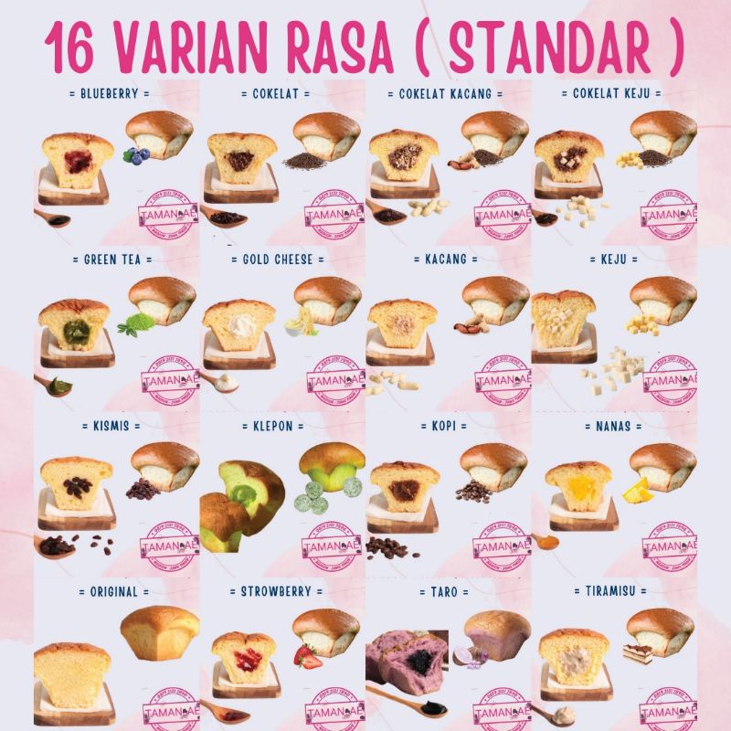 16 Varian Rasa STANDAR Roti Bluder Cokro Madiun-3
