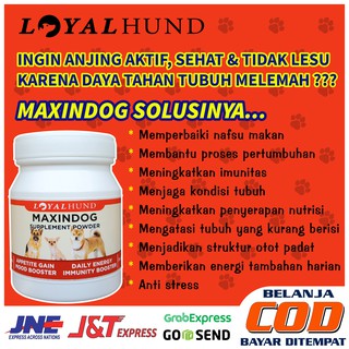 VITAMIN NAFSU MAKAN ANJING OBAT ANJING PENGGEMUK DAYA TAHAN TUBUH DOG
