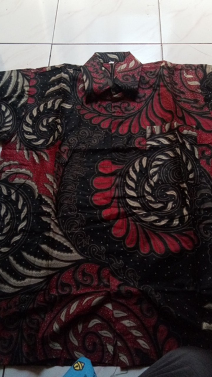 Kemeja Batik Pria Lengan Pendek Baju Batik Pria Batik Kantor Seragam Kerja Ukuran Reguler M.l.xl
