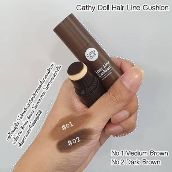 Cathy Doll Hair Line Cushion/penutup rambut tipis