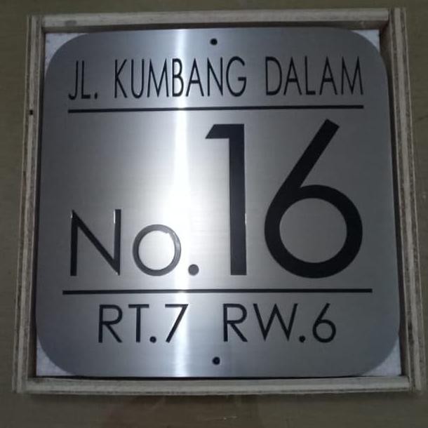 jual plat etching gandaria