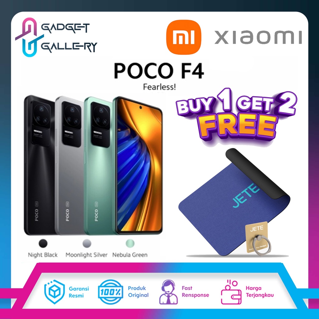 xiaomi poco f4 5g 6gb 128gb 6 128 8gb 256gb 8 256gb nfc garansi resmi
