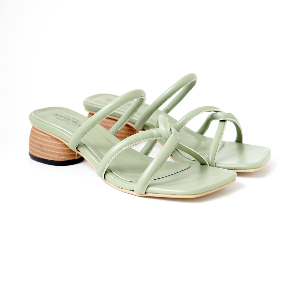 morningbell - new arrival sandal heels slop slank 5 cm