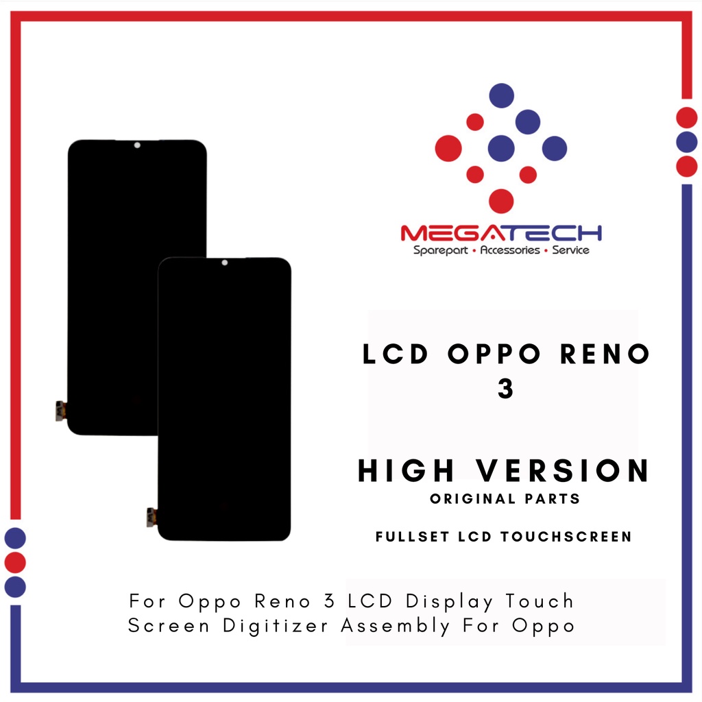 LCD Oppo A91 / Oppo Reno 3 Fullset Touchscreen