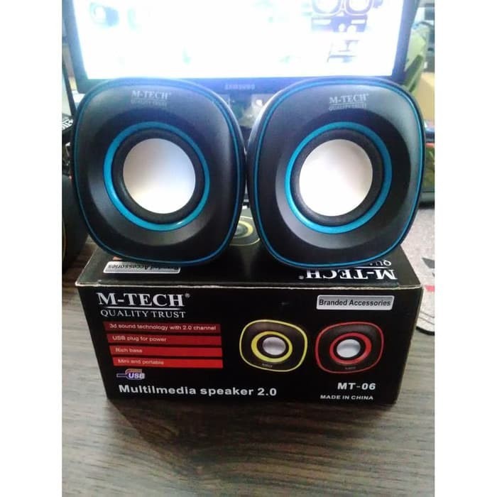 Speaker 2.0 usb m tech 06 multimedia speaker M-tech 06