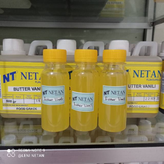 NETAN BUTTER VANILI 100 GRAM ( vanili )