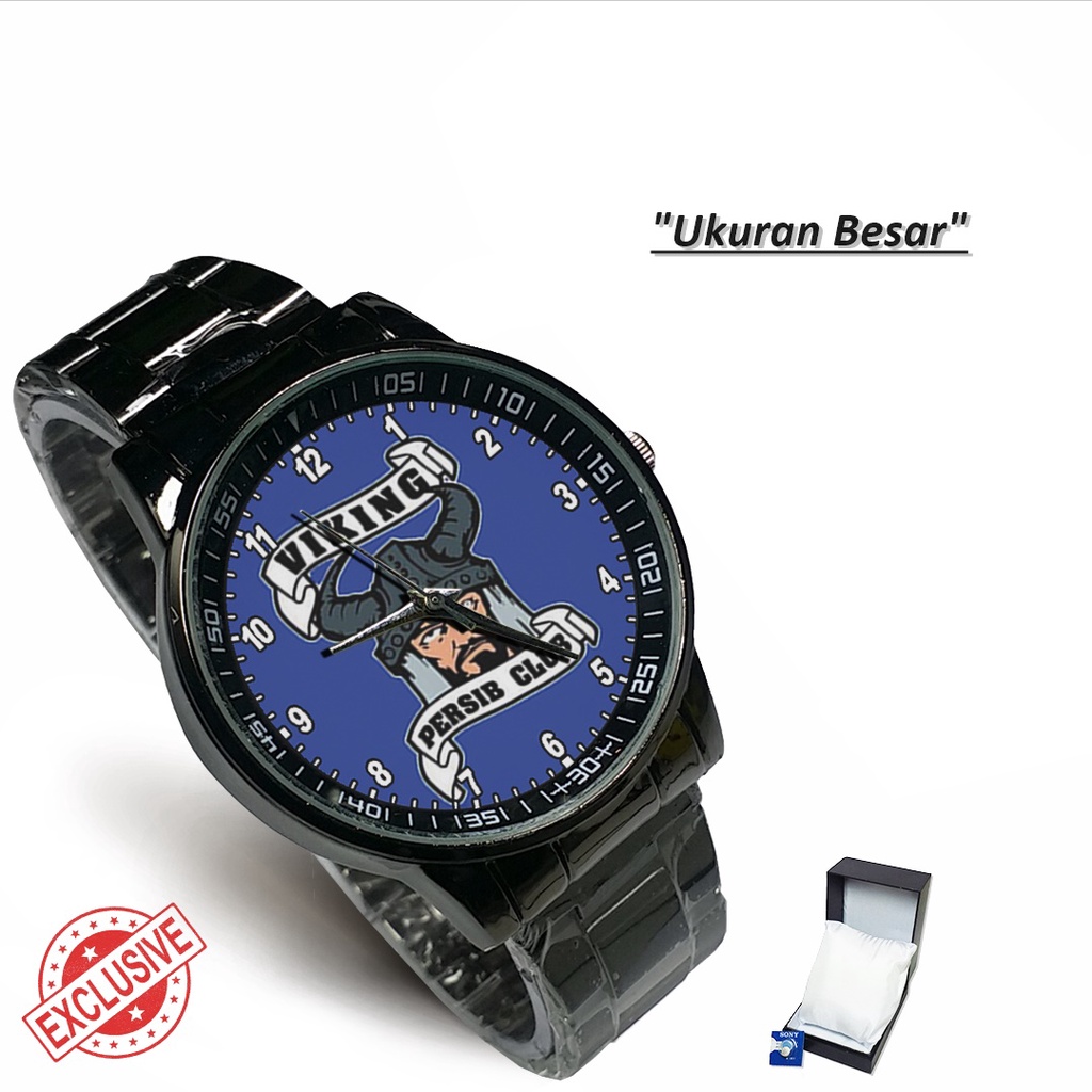 Jam Tangan Rantai Couple VIKING PERSIB CUB (Cool)