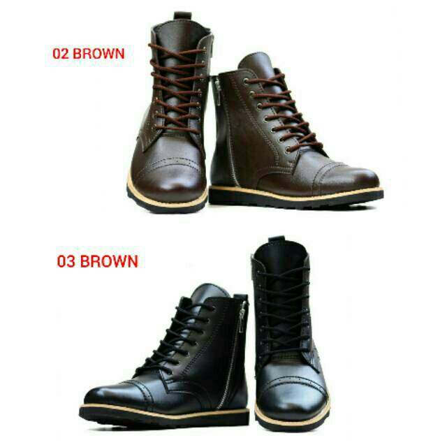 Sepatu pria bally boots california , sepatu boots work & safety