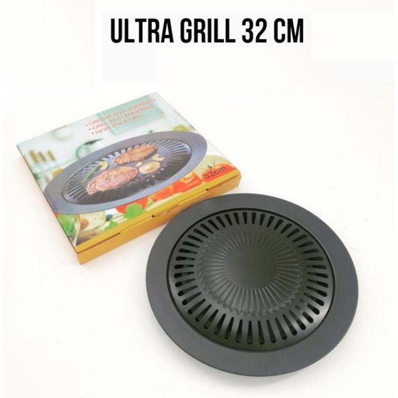 GRILL PANN PLATE GSE / MULTIFUNGSI GRILL BBQ PAnn Anti lengket