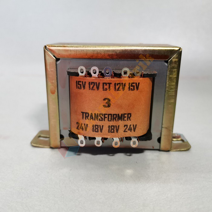 Trafo CT 3A Ampere CT - 12V / 15V / 18V / 24V Primer Sekunder