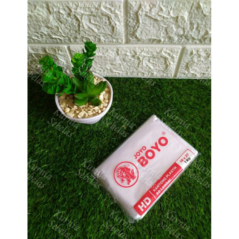 Kantong Plastik Joyo Boyo Joyoboyo 14x27 1kg