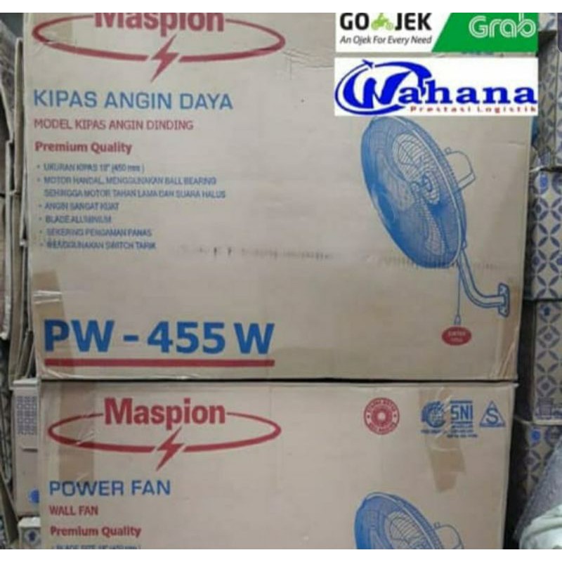 Kipas Angin Dinding Maspion PW-445W 18&quot; 45cm