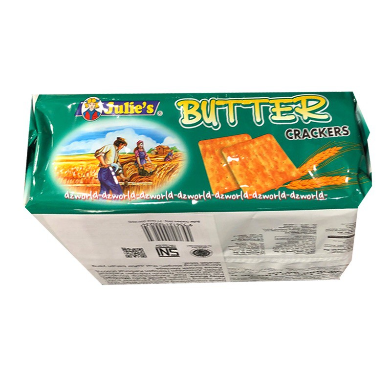 Julie's Butter Crackers 10Pcs Biskuit Mentega Julies Julie Biscuit Bater