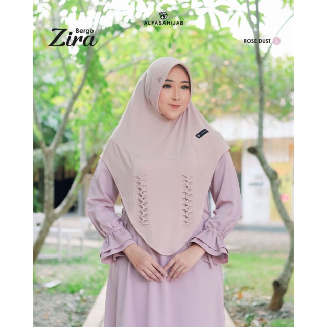 (Diskon 20%) Bergo Zira by Alfasa Hijab