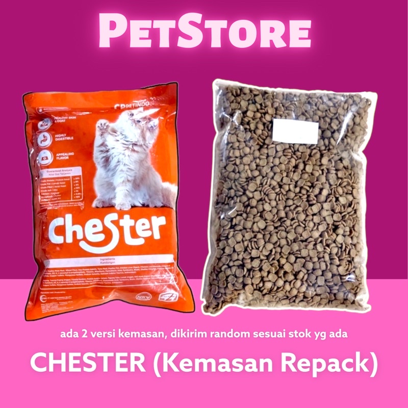 CHESTER makanan kucing adult untuk usia 1 tahun keatas