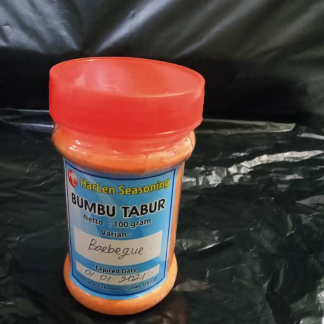 

Bumbu tabur, untuk makanan, rasa barberque berat 100gr kemasan botol