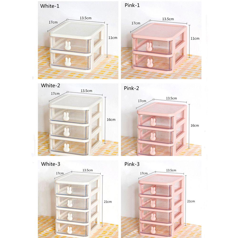 Solighter Laci organizer Nyaman Tahan Lama Desktop Stand Rak Meja Nampan Pensil Pen Case Kosmetik organizer box