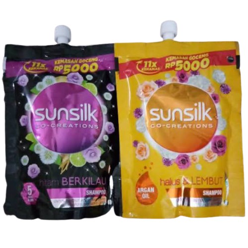 Sunsilk Shampoo Pouch 55ml - Sunsilk Goceng
