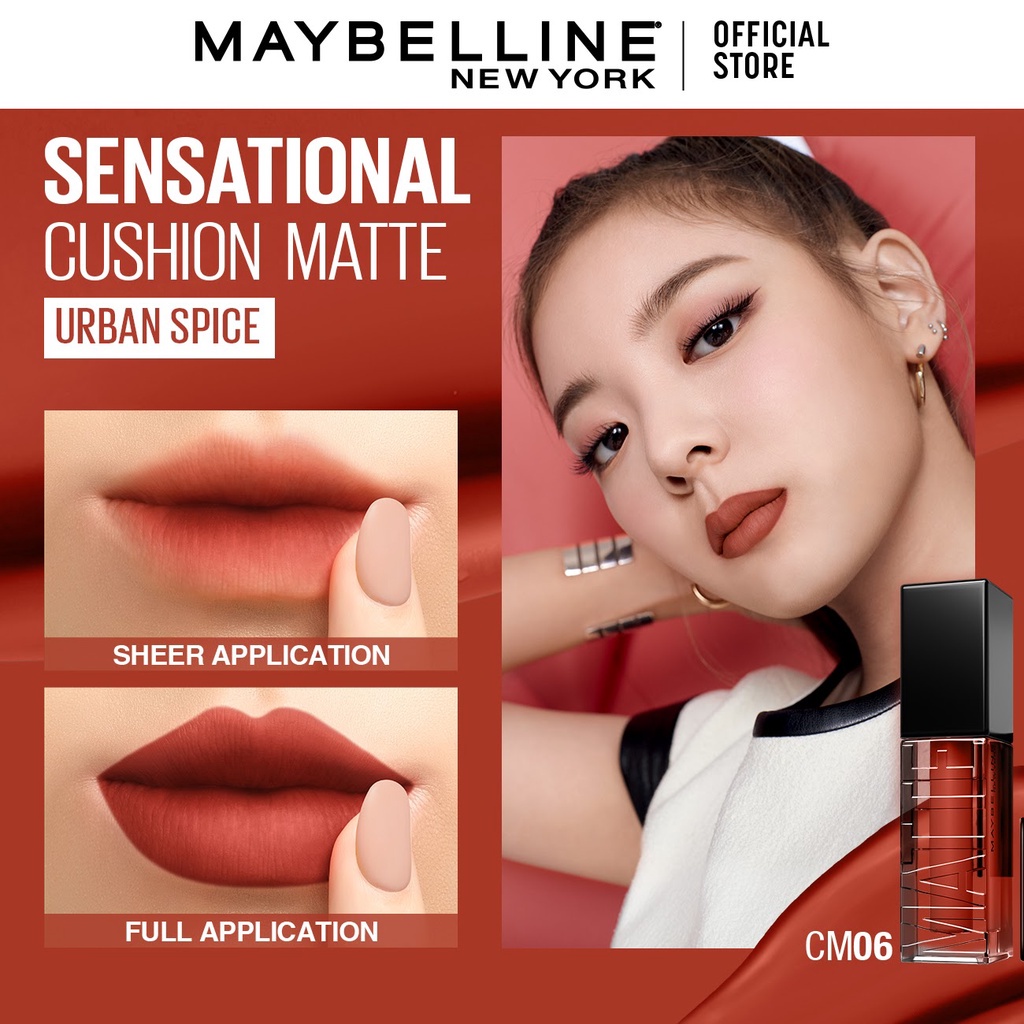 Maybelline Sensational Cushion Mattes Lipcream