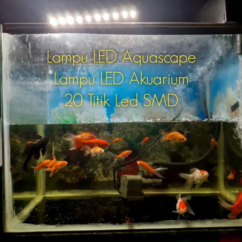 Lampu Aquarium Led strip 20 SMD
