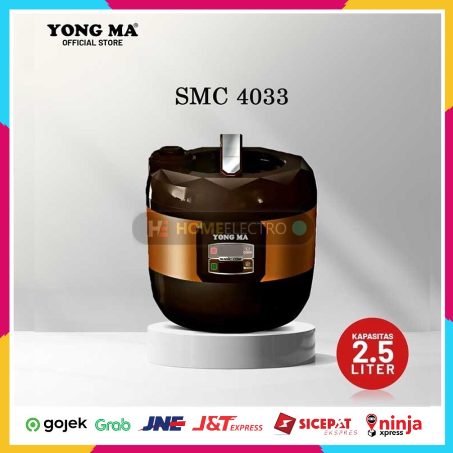 YONG MA RICE COOKER SMC 4033 SMC-4033 (2,5 Lt) - Biru