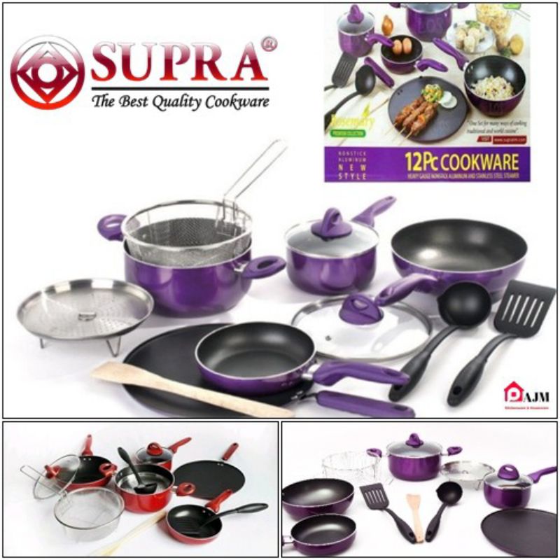 Panci set supra 12pcs .