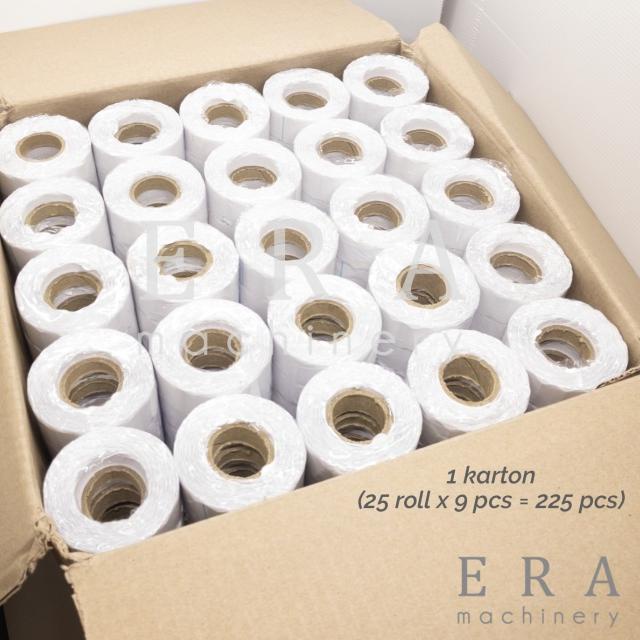 

☺ Sticker Numbering (Putih/White) Per Roll (Isi 9pcs) / Label ✈