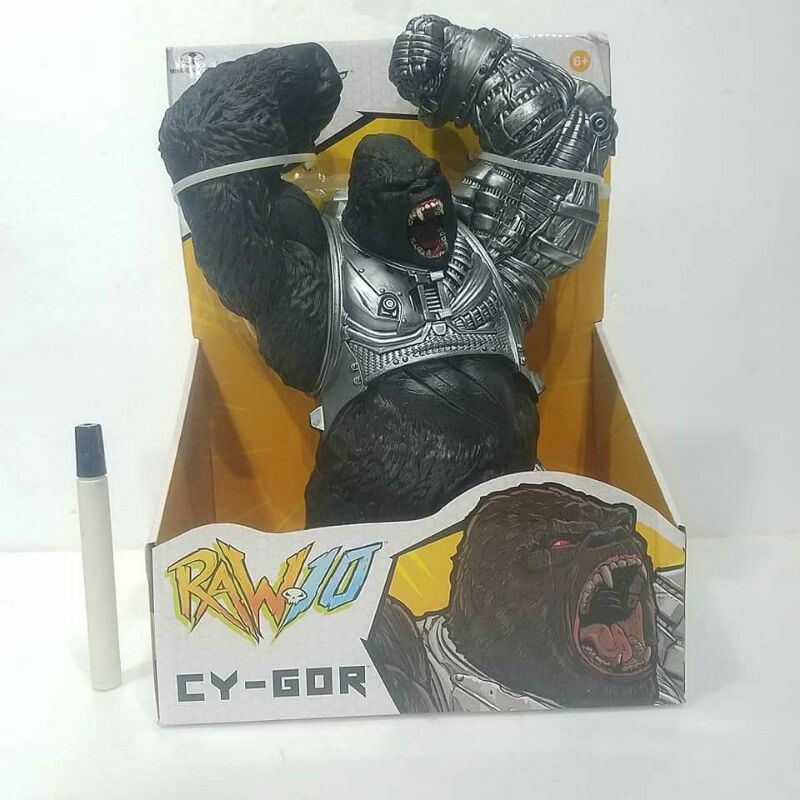 Mainan action figurecygor spawnmcfarlane frenz raw 10Detail bagus