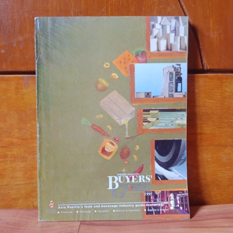 ORIGINAL BUKU FOOD INDUSTRY - BUYERS GUAIDE 1995