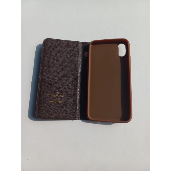 Leather Monogram Reverse Case