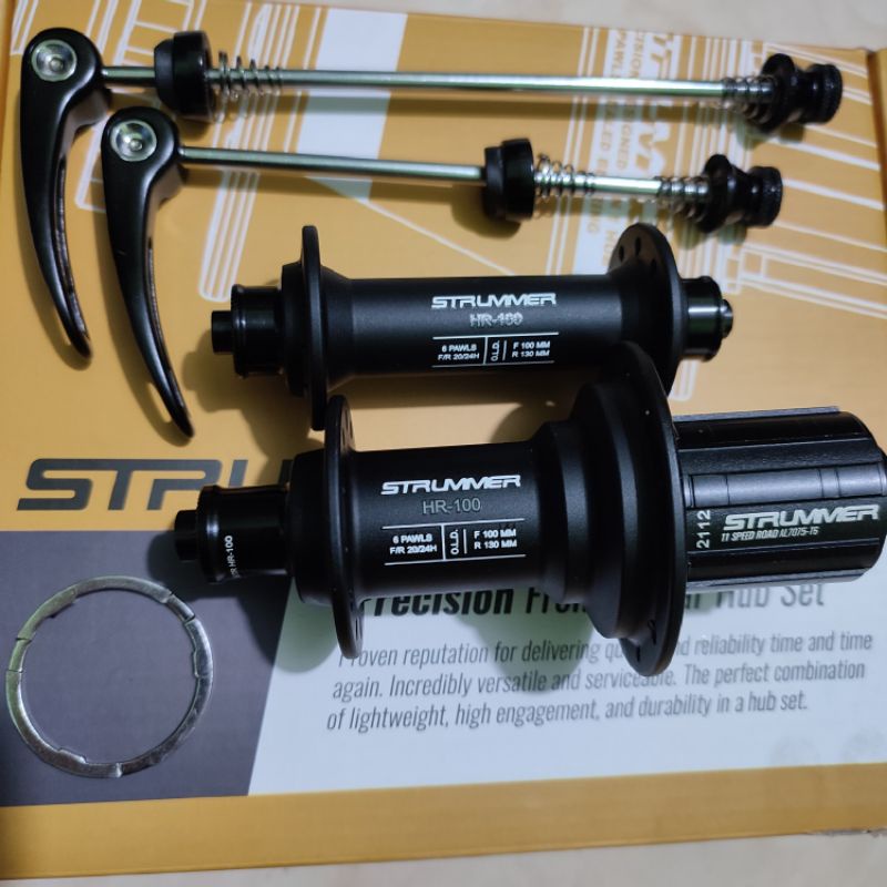 Hub strummer hr100 20 24 hole - hub lubang 20/24h - hub lubang 20/24hole - hub freehub strummer hr 1
