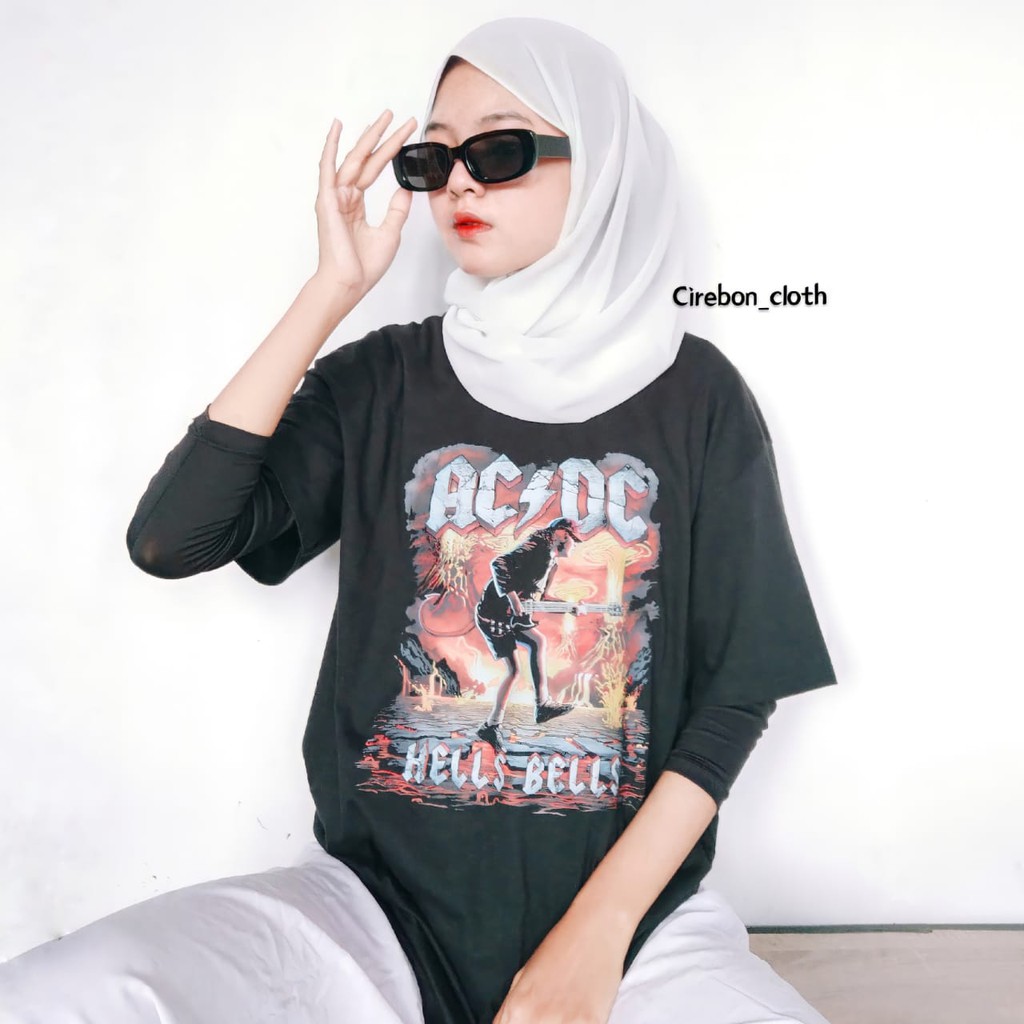 KAOS BAND ACDC HELLS BELLS | CIREBON CLOTH