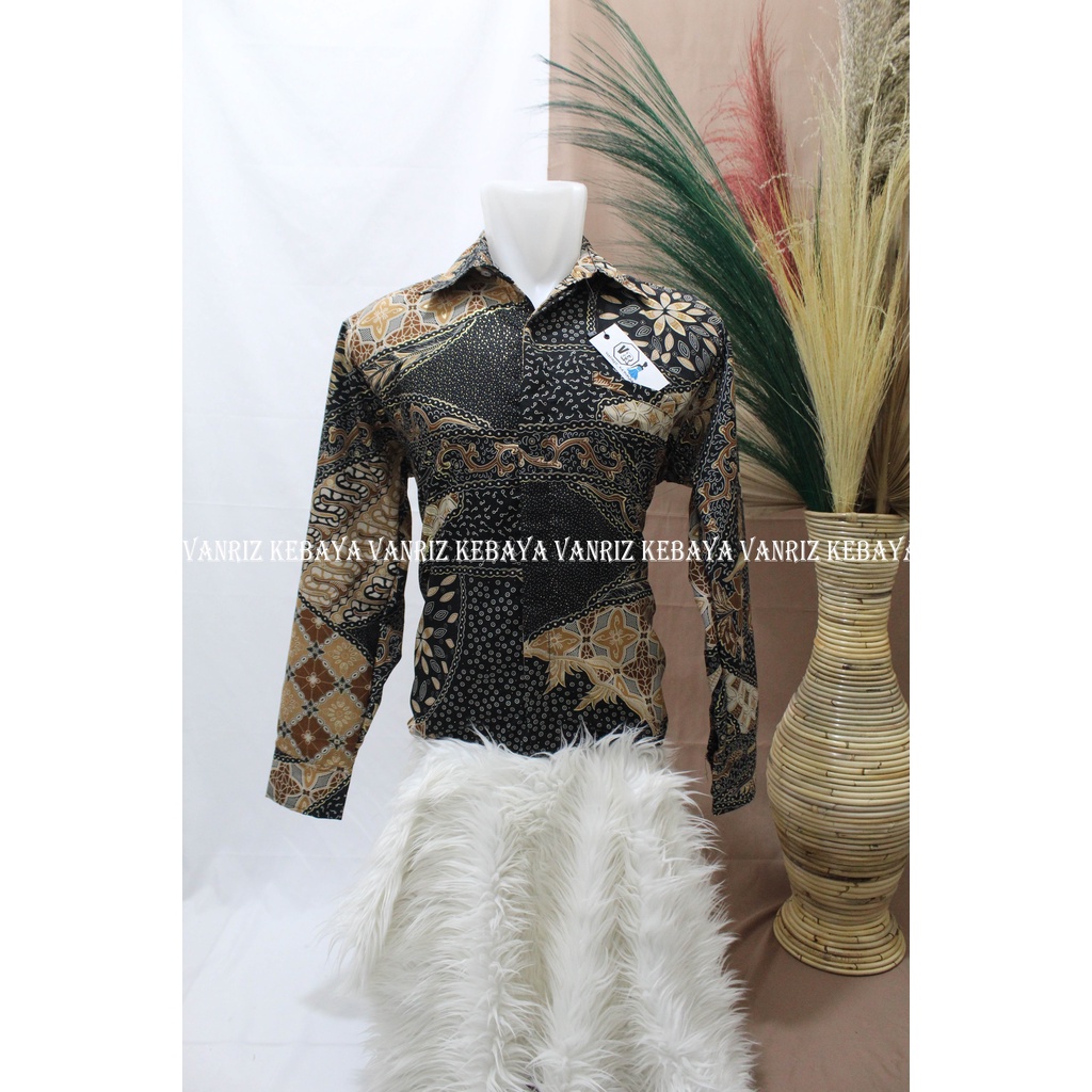 KEMEJA PANJANG BATIK-KEMEJA BATIK KEBAYA-KEMEJA BATIK LENGAN PANJANG