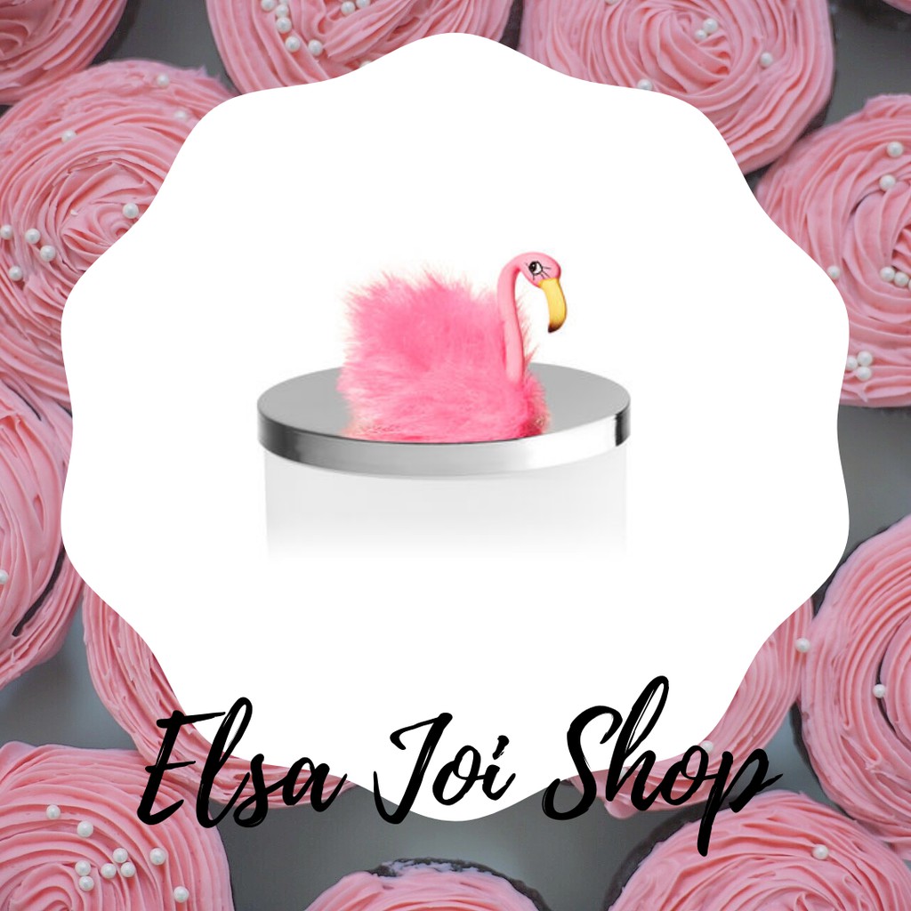 BBW Bath &amp; Body Works Flamingo Candle Accecories