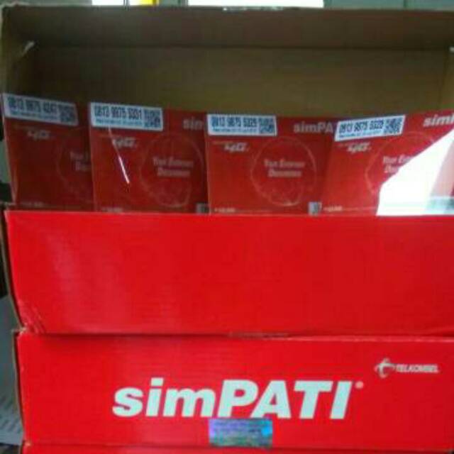 KARTU TELKOMSEL SIMPATI RED 4G 10K SEGEL PROMO 2020