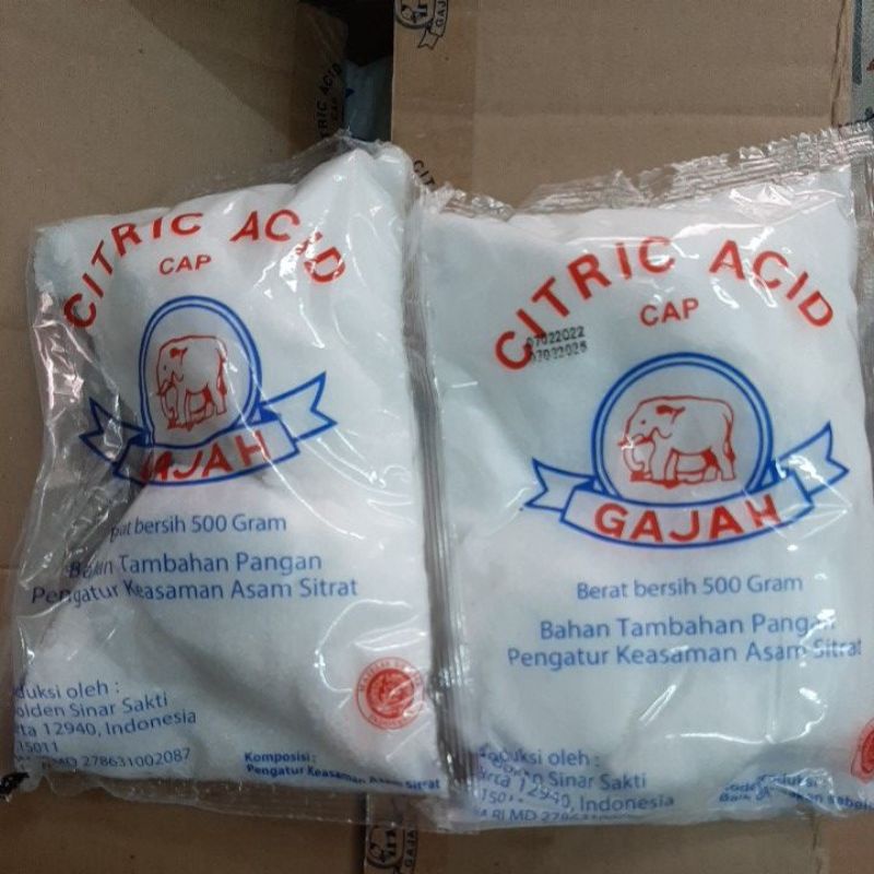 CITRIC ACID MONOHYDRATE/ASAM SITRAT/ASAM SITRUN/1KG