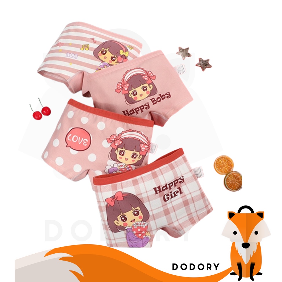 DODORY  W246  Boxer anak perempuan/Celana dalam CD celana dalam anak perempuan