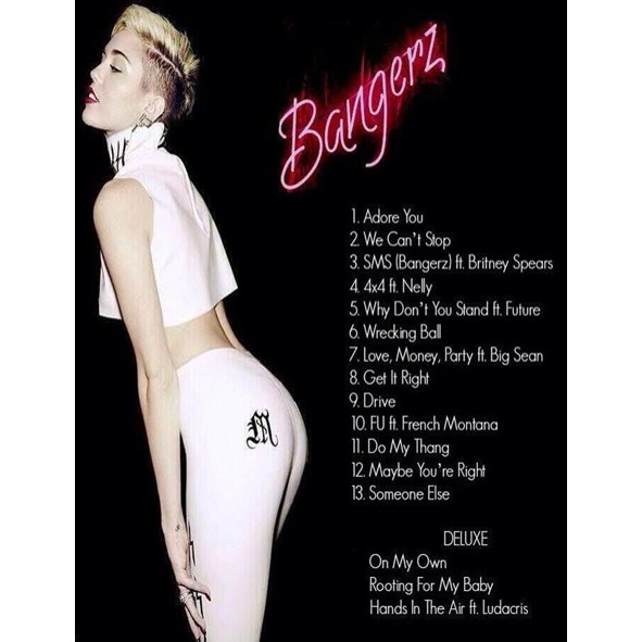D MUSIC MILEY CYRUS BANGERZ