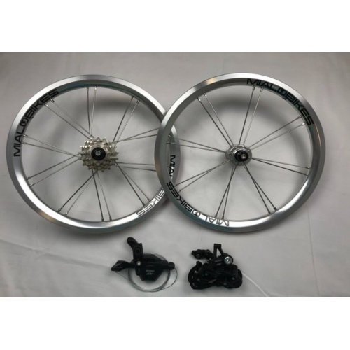 Jual Mialo Wheelset 16inch 5S Shifter plus RD Silver For Fnhon Tormin Retro Freedom Diskon