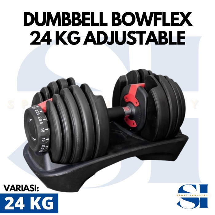 Dumbell Adjustable Bowflex 24 kg | Barbel Dumbell 24 kg
