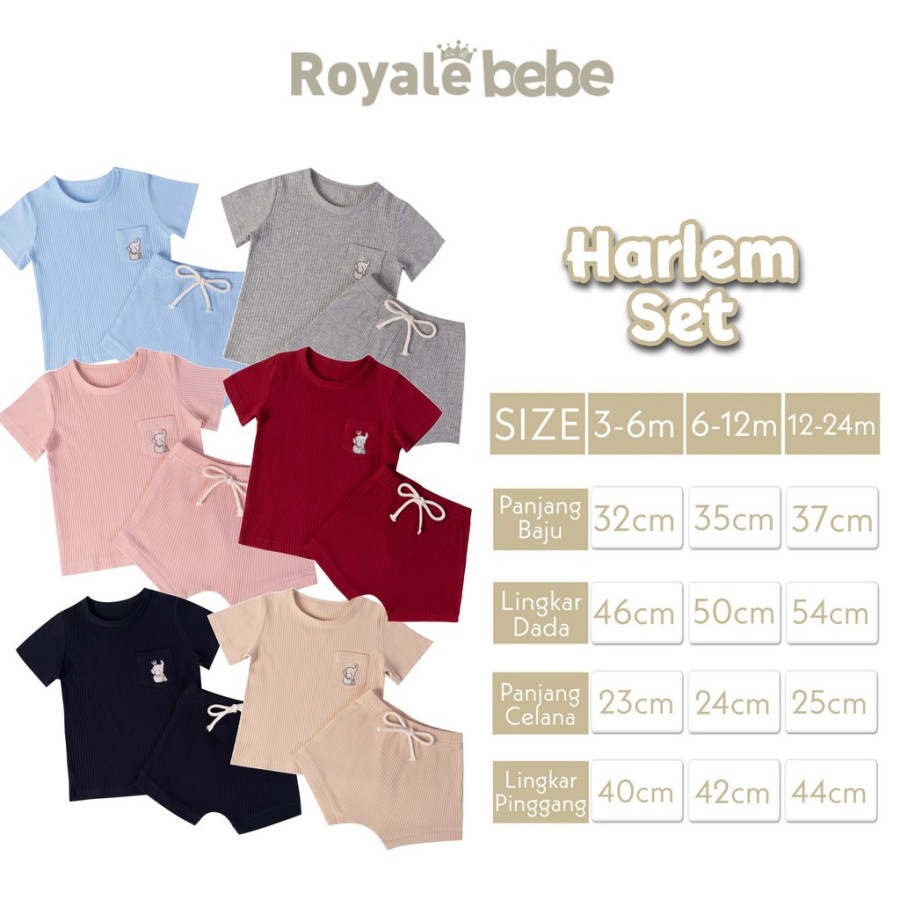 Royale Bebe Harlem Set [ 24 - 36 months ]