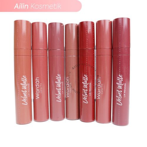 WARDAH Colorfit Velvet Matte Lip Mousse / Lipcream  by AILIN