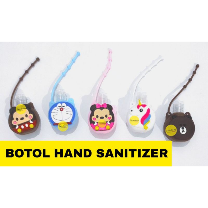 [MEDAN][COD]BOTOL HAND SANITIZER/TEMPAT HAND SANITIZER /BOTOL HAND SANITIZER KARAKTER KAIT GANTUNG