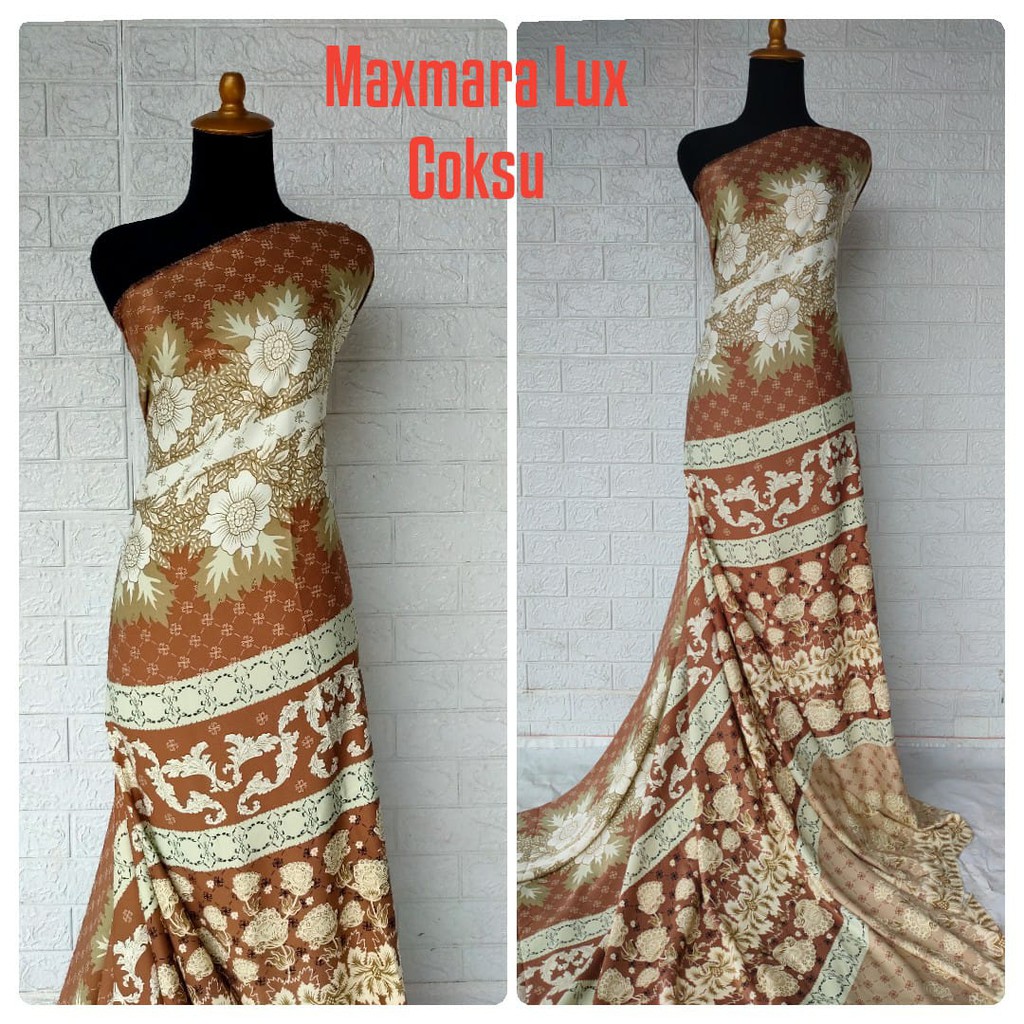 Kain Maxmara motif Adelia Coksu harga per 0,5m