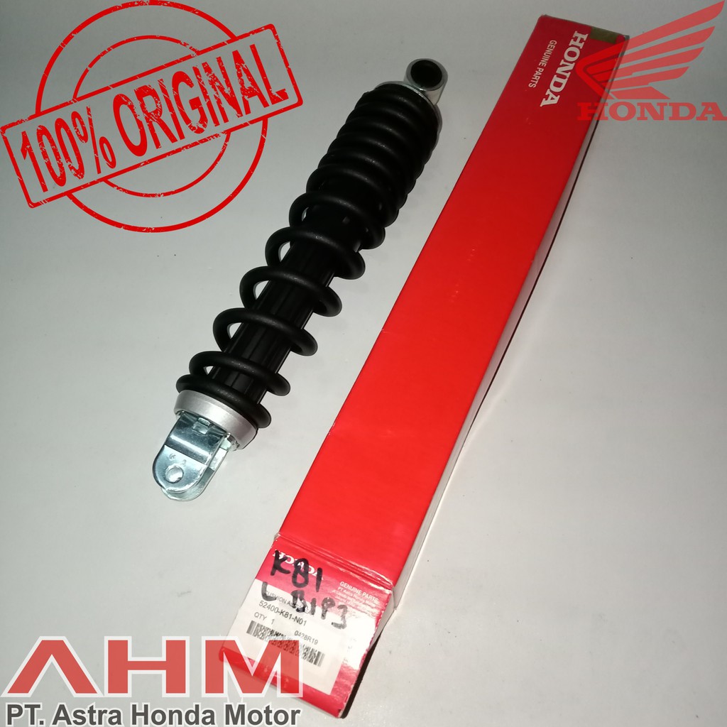 SHOCKBREAKER SHOCK BREAKER BELAKANG BEAT FI (ESP DAN STREET) 2017 (K81) ORIGINAL ASLI HONDA AHM