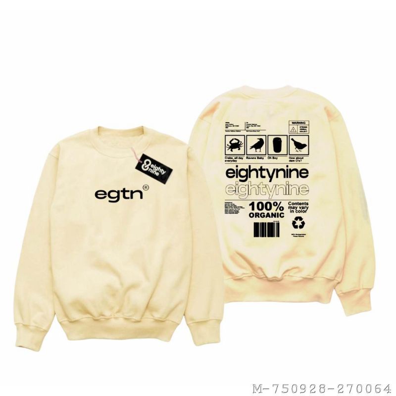 OUTERWEAR CREWNECK EIGHTY NINE FLEECE  )