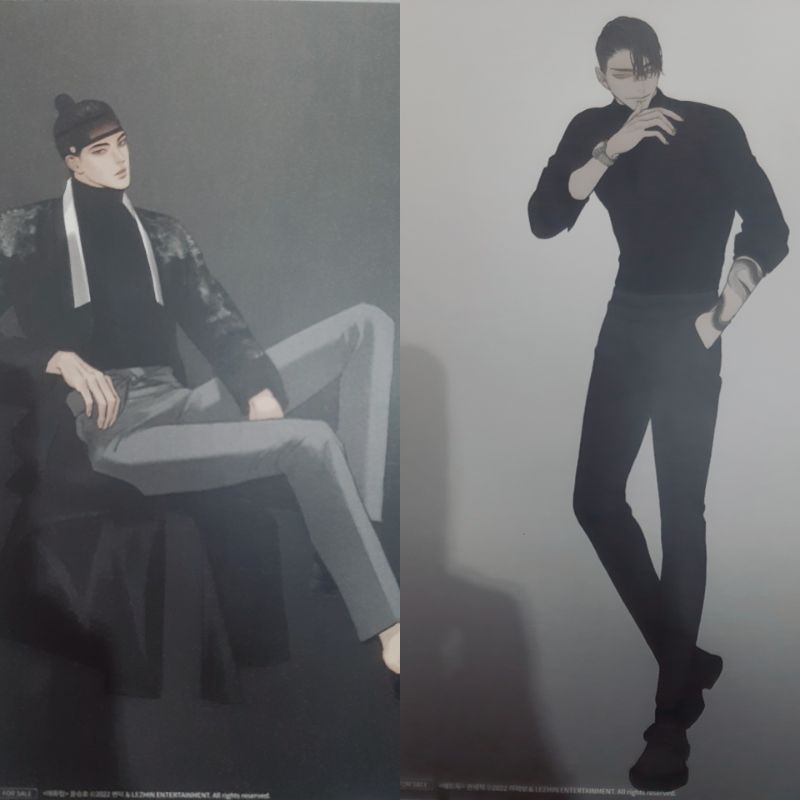 ILLUSTRATION CARD CALENDAR LEZHIN SEUNGHO SEHYUK