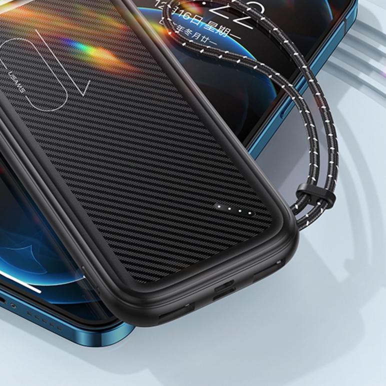 ֍ USAMS PB56 Power Bank Lanyard 10000mAh Dual USB ❁